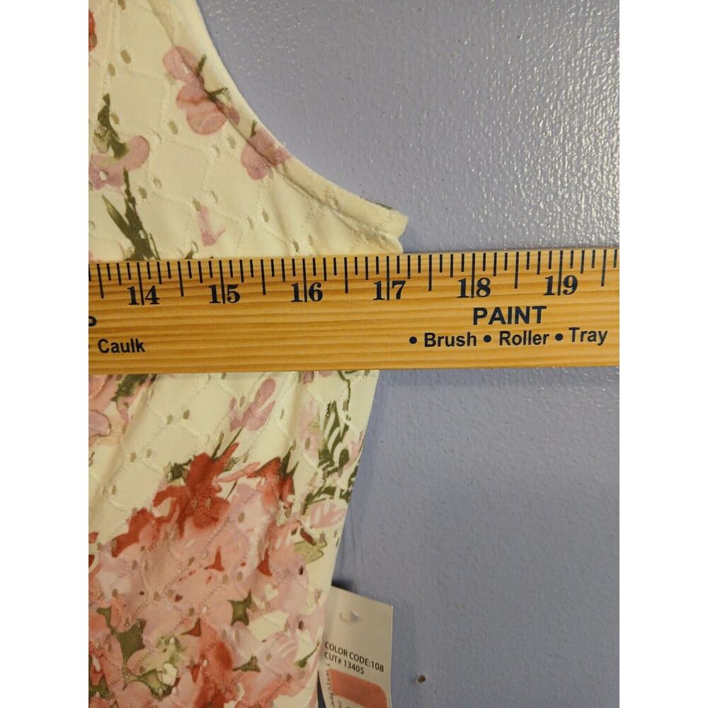 TIANA B. Women's Multicolored Floral Sleeveless Maxi Dress Size 6 NWT - Picture 6 of 6